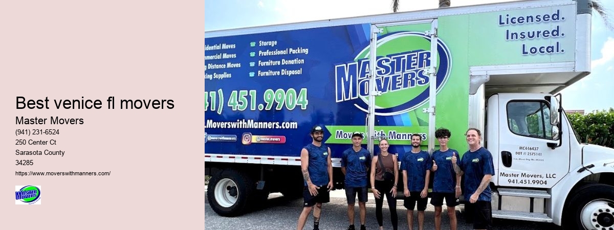 heavy item movers venice fl