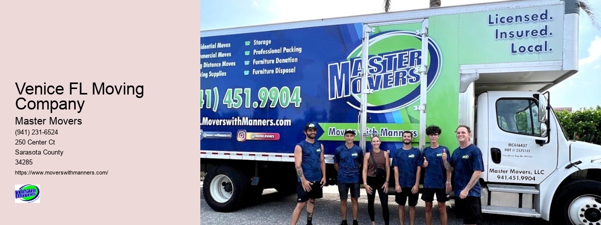 venice fl moving delivery